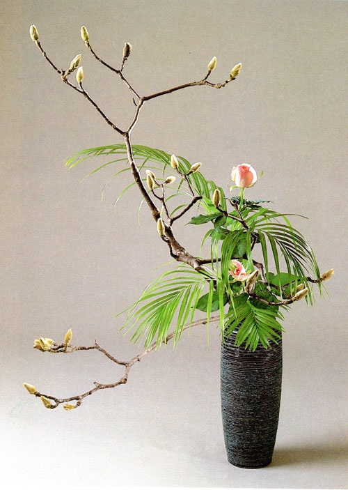 composizioni floreali classiche ikebana milano