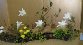 composizioni floreali classiche ikebana milano