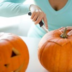 7 mosse intagliare zucca halloween foto