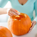 7 mosse intagliare zucca halloween foto