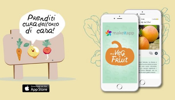 Arriva l'app myVeg&Fruit per l'orto