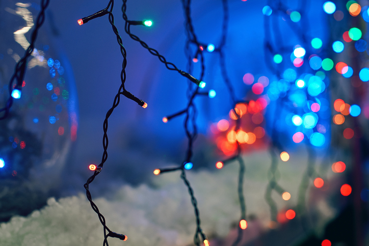 Luci di Natale per il giardino