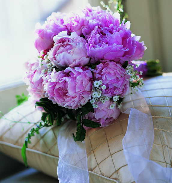 BOUQUET DA SPOSA DI PEONIE