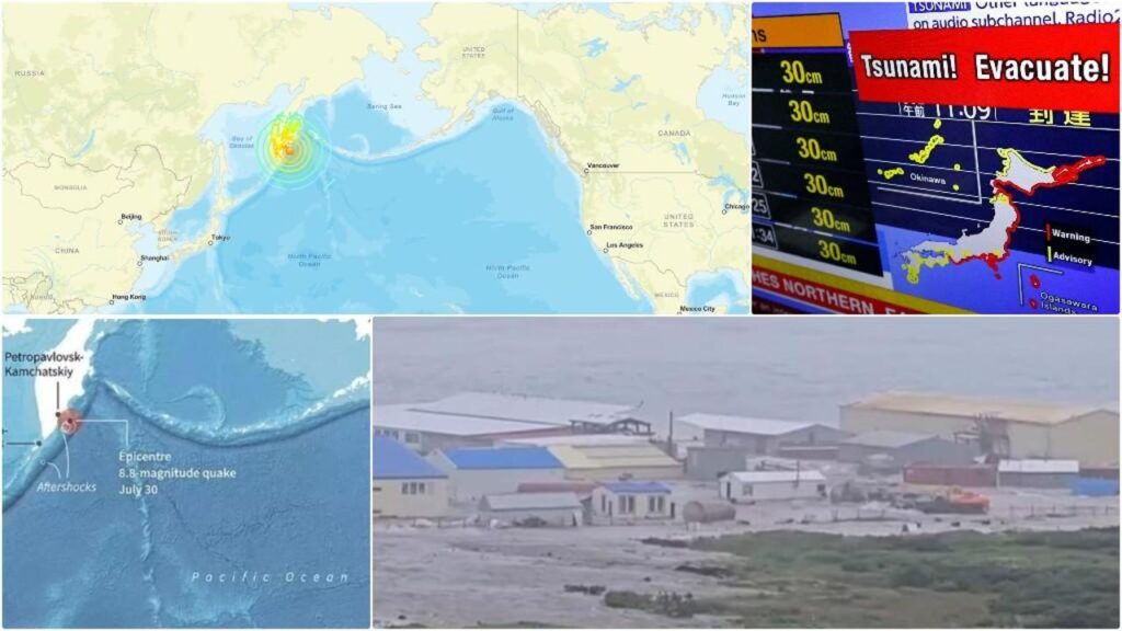 terremoto in Kamchatka