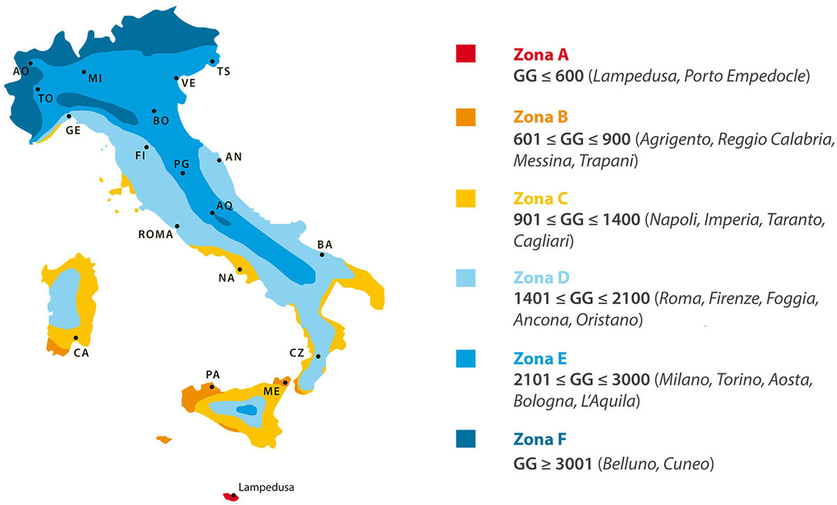 fasce climatiche